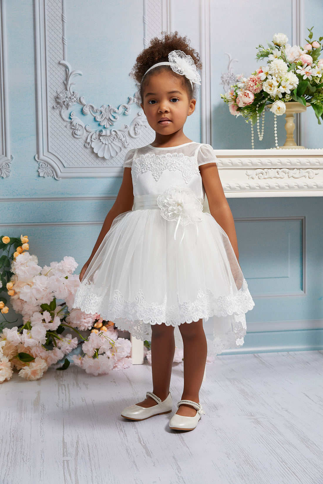 Lovely White Baby Dress 32096
