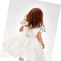 Lovely White Baby Dress 9123