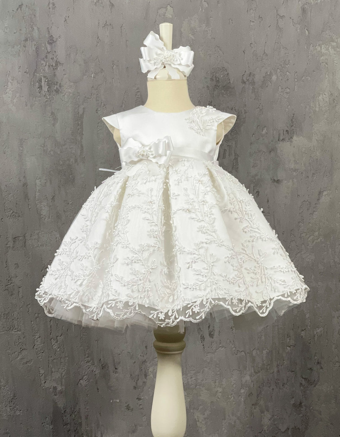 Lovely White Baby Dress 304
