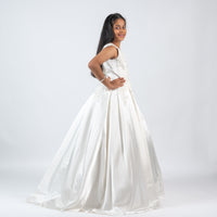 Luxury Wedding White Girls Dress 192-03
