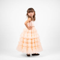 GAGA Peach Dress 23M10