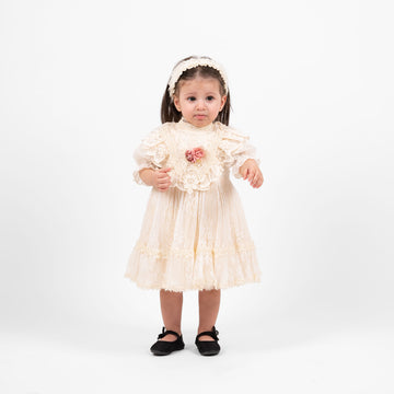Lovely Ivory Baby Dress 2035