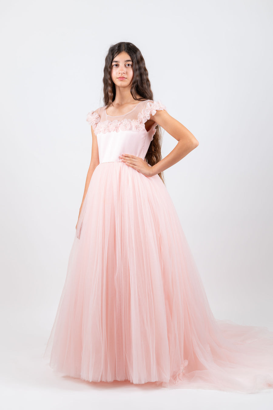Linda Pink Dress 23M18