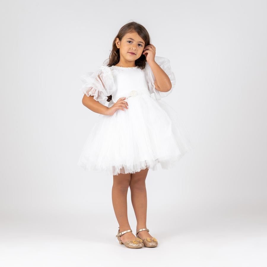 Lovely White Dress 2210