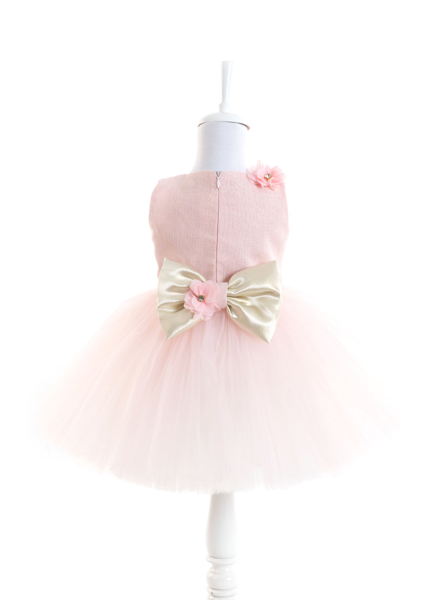 Lovely Pink Girls Dress 18309