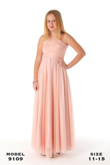 Teen Lovely Pink Dress 9109