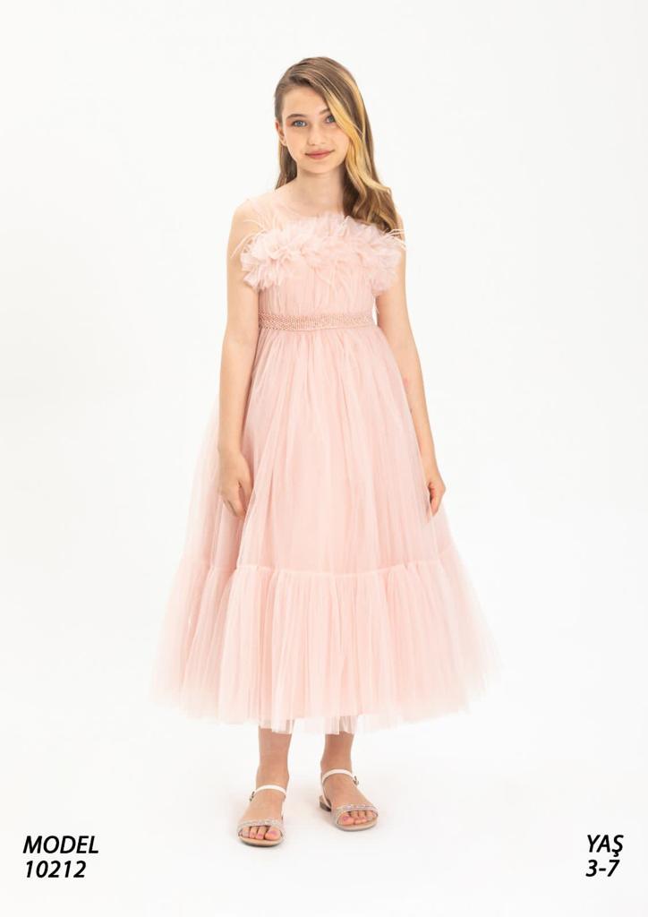 Girls Lovely Pink Dress 10212