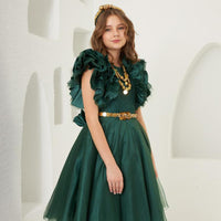 Pretty Lovely Elegant Green Dress 2300