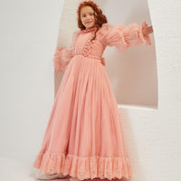 Pretty Lovely Elegant Pink Dress 2309
