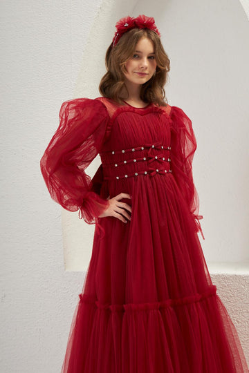 Pretty Lovely Elegant Red Dress 2307