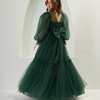 Pretty Lovely Elegant Green Dress 2307