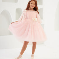 Lovely Elegant Pink Dress 2308