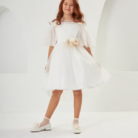 Lovely Elegant White Dress 2308